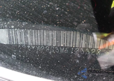 1998 Chevrolet Corvette from USA, damaged, VIN 1G1YY22G3W5123328